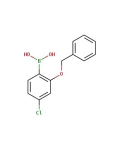Astatech (2-(BENZYLOXY)-4-CHLOROPHENYL)BORONIC ACID; 1G; Purity 95%; MDL-MFCD23379593